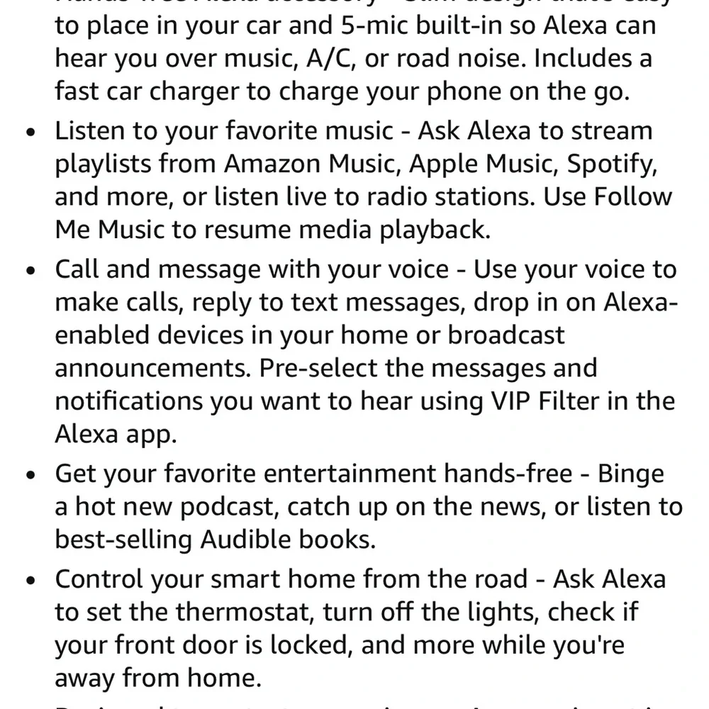 Brand New in Box (Never opened)!! Amazon Echo Auto